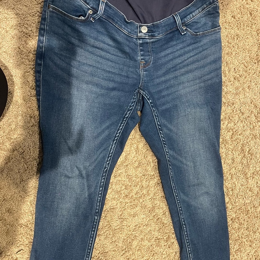 Abercrombie & Fitch Dark Blue Women's Jeggings